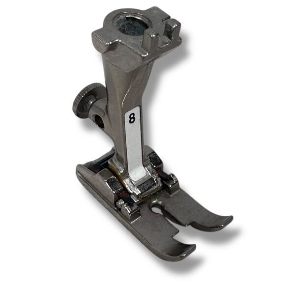 Bernina Jeans Foot #8 Straight Stitching For 5.5 mm and 9 mm Machine Old Style - Picture 1 of 6